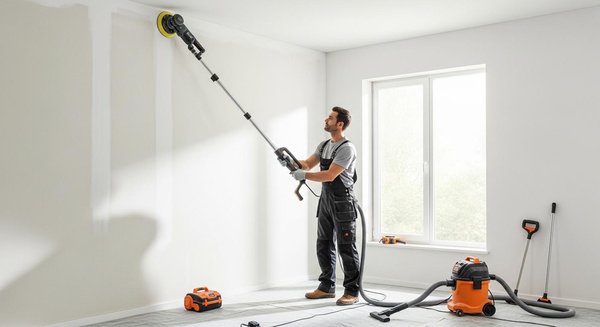 La ponceuse girafe : un outil idéal pour vos travaux de rénovation